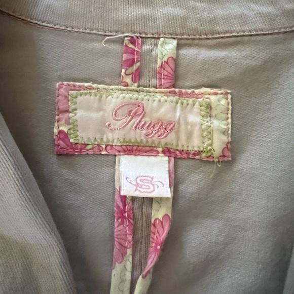 Vintage Y2K Grey & Pink Blazer Jacket Size S - Picture 7 of 8